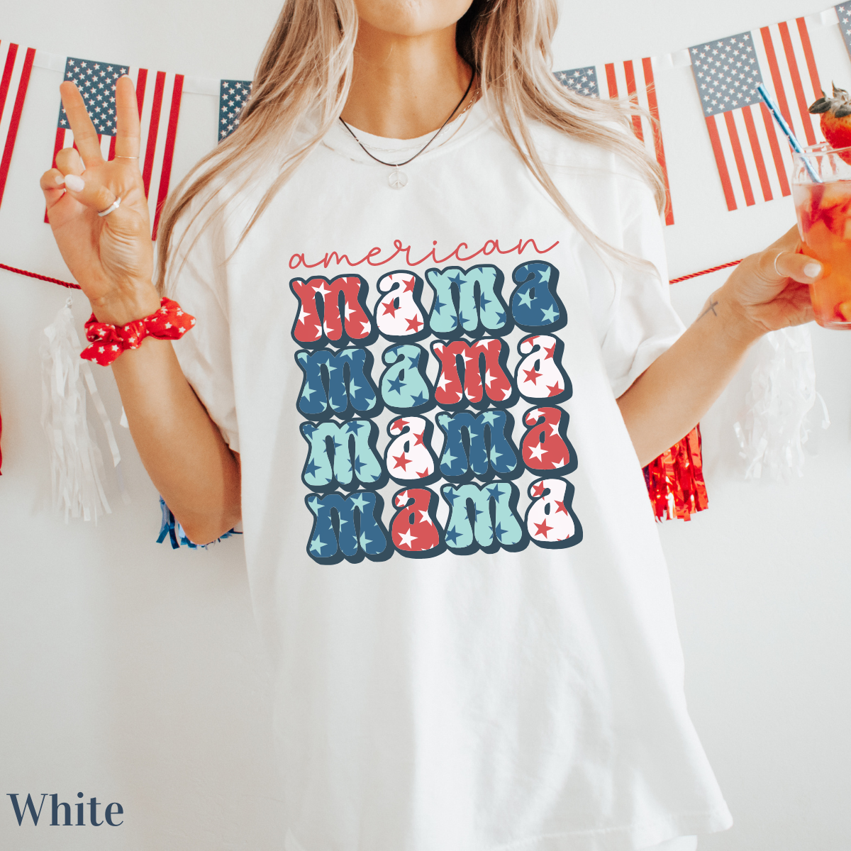 USA Flag Shirt, 4th of July Shirt, American Mama Tshirt, USA Comfort Colors Shirt, Usa Flag Tee, Usa Comfort Colors Tee, Usa Shirt
