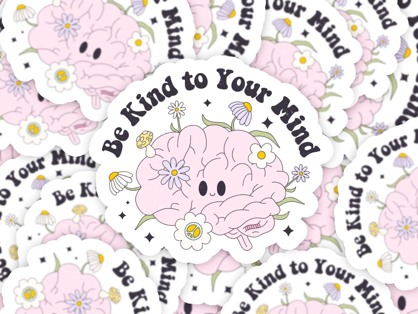 Mental Health Self Care Chemical Imbalance Sticker, Mental Health Sticker, Retro Sticker, Funny Stickers, Water Bottle Kindle Stickers