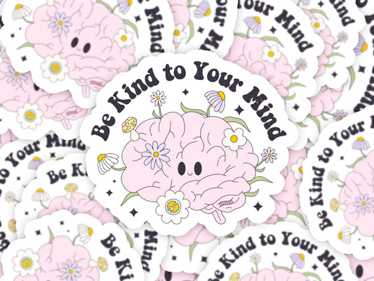 Mental Health Self Care Chemical Imbalance Sticker, Mental Health Sticker, Retro Sticker, Funny Stickers, Water Bottle Kindle Stickers