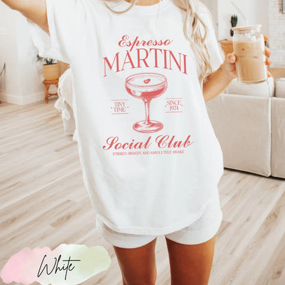 Espresso Martini Social Club Shirt, Boozy Bachelorette Party, Luxury Bachelorette, Scottsdale Social Cocktail Club, Bachelorette Party Merch