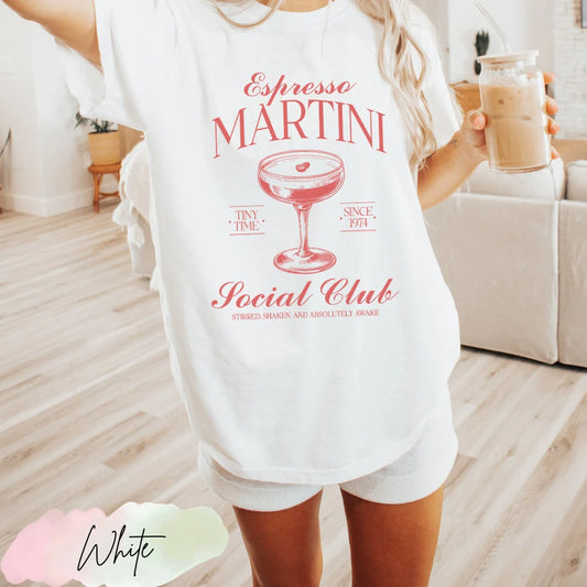 Espresso Martini Social Club Shirt, Boozy Bachelorette Party, Luxury Bachelorette, Scottsdale Social Cocktail Club, Bachelorette Party Merch