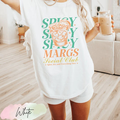 Spicy Margarita Social Club Shirt, Margs Boozy Bachelorette, Luxury Bachelorette, Scottsdale Social Cocktail Club, Bachelorette Party Merch